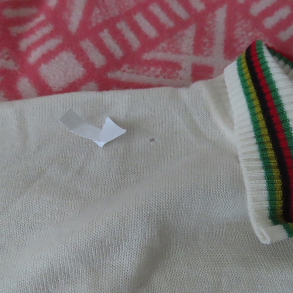 BODE Cycling Stripe Logo Knitted Long Sleeve Polo XL/XXL - Picture 4 of 9